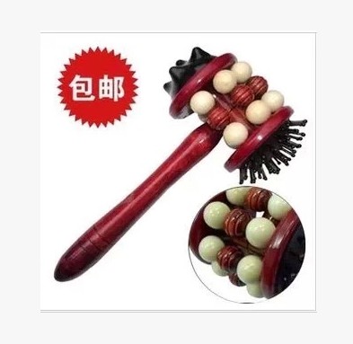 包邮送图 许诺滚轮按摩捶敲打锤木质健康棒捶背棒经络锤|msdalam kategori Penjagaan diri/kesihatan/peralatan urut, peralatan urut, penggetar/Hammer - dari Buy2taobao.com untuk memberikan perkhidmatan ejen Taobao profesional membeli
