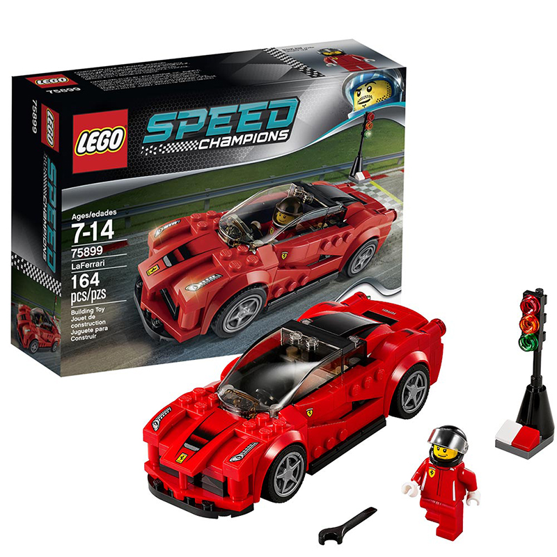 乐高超级赛车75899法拉利LEGO LaFerrari 玩具积木拼搭益智