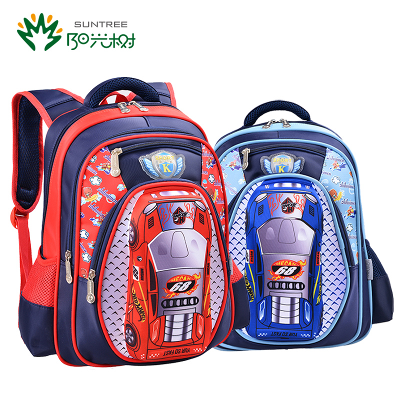 正品小学生书包3D汽车造型1-3年级儿童双肩减负护脊背包书包在类目 电子词典/电纸书/文化用品, 日常学习用品, 学生书包中 - 来自Buy2taobao.com提供专业的淘宝代购服务