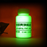 荧光颜料涂料-无毒 荧光发光美术涂料10mlDIY