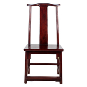百年印记老榆木餐椅简约现代灯挂椅新古典纯实木椅子餐椅酒店椅子