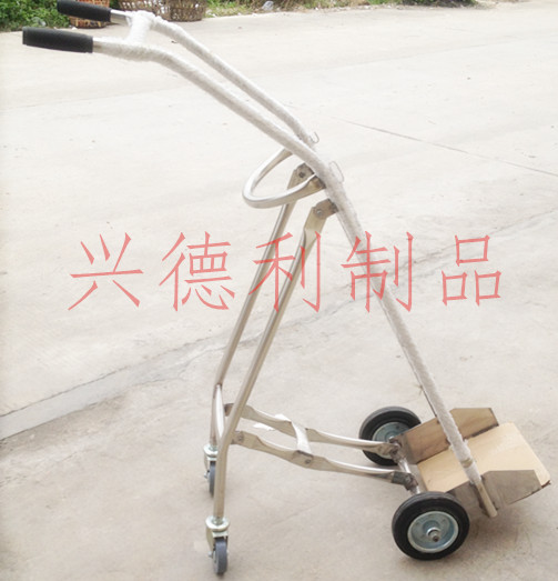 40L Stainless steel Oxygen bottle garden cart Liquefaction Cylinders Nitrogen argon The four round Cylinder Carrying vehiclein the Business/Office Furniture , Supermarket Furniture , Flat trolley/Tool Cart category - from Buy2taobao.com to provide professional Taobao agent buy service