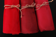 韩国matt 无花纹欧根纱 服装连衣裙婚纱礼服窗帘 布料 红色