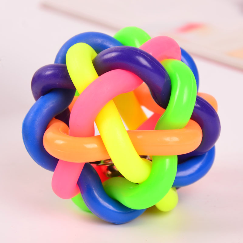 Pet dog Toys /Vocalization Molar Colorful Bell Ball Golden Retriever Teddy puppies Dog training Toysin the Pet/Pet food and supplies , Cat/Dog Toys , Sound toys category - from Buy2taobao.com to provide professional Taobao agent buy service