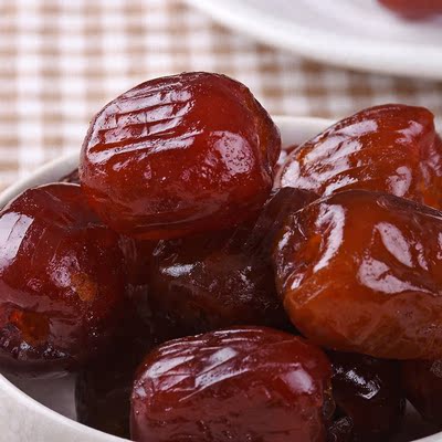 清粒源水晶蜜枣河北特产 金丝蜜枣250克*2袋 2份减1元送试吃