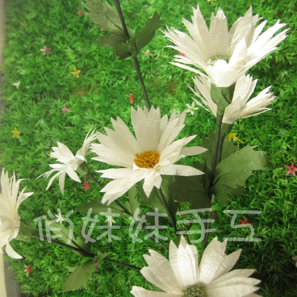 26省包邮 纸艺纸花手工折纸手揉纸DIY材料包玛格丽特/雏菊在类目 鲜花速递/花卉仿真/绿植园艺, DIY仿真花材料, 制作材料(新), 其他中 - 来自Buy2taobao.com提供专业的淘宝代购服务
