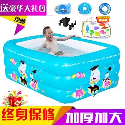 游泳池超大 g深度生婴儿童游泳池充气保温家用宝宝洗澡浴盆戏水池