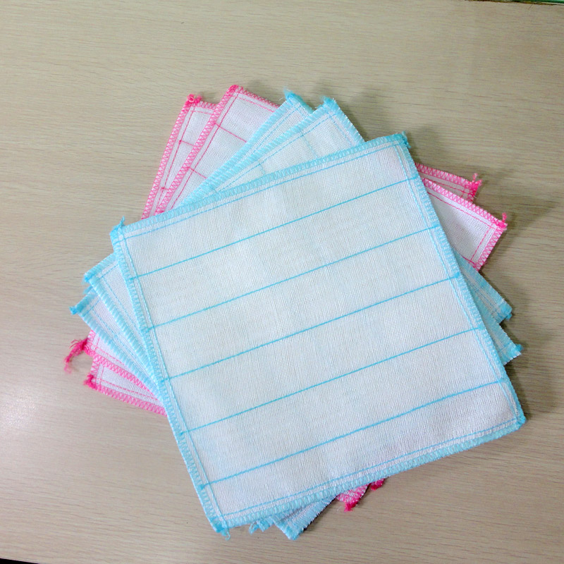 上海发货 5片装8层不沾油棉纱洗碗巾百洁布桌布抹布吸水清洁布在类目 家庭/个人清洁工具, 家务/地板清洁用具, 百洁布中 - 来自Buy2taobao.com提供专业的淘宝代购服务