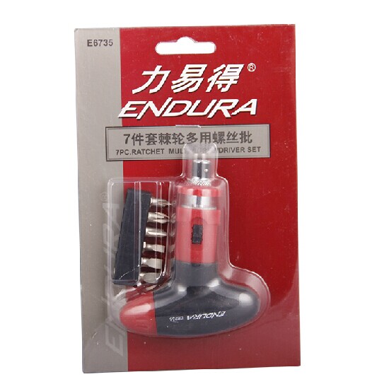 Promotional price!Endura-Professional Tools 7 Ratchet wheel Use Screwdriver E6735in the Hardware/Tool , Hand Tools , Screwdriver,Screwdriver , Ratchet Screwdriver category - from Buy2taobao.com to provide professional Taobao agent buy service