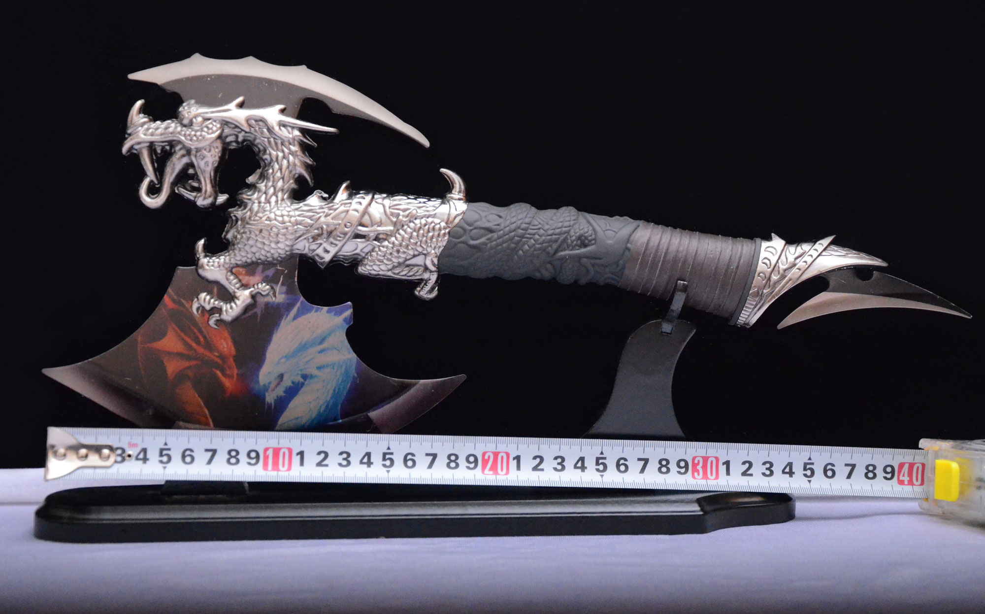cos comic Color animation desktop decorate Ax Dragon Arts and Crafts The sword Sword Rack Edgein the Arts and crafts , Folk arts and crafts Features , Related sword , Swords category - from Buy2taobao.com to provide professional Taobao agent buy service