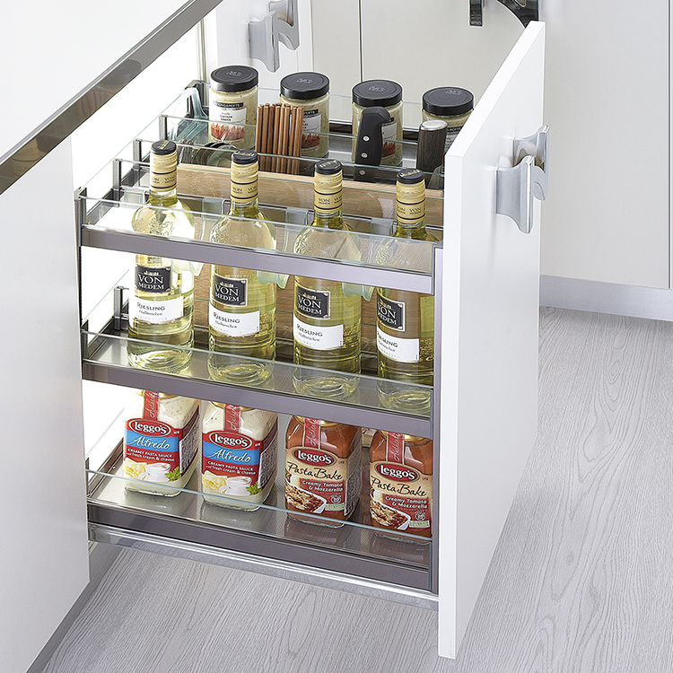 Economides Basket kitchen Glass Basket Stainless steel basket Square tube Seasoning Kitchen Seasoning basket Damping railsin the Decoration main material , Kitchen , Baskets category - from Buy2taobao.com to provide professional Taobao agent buy service