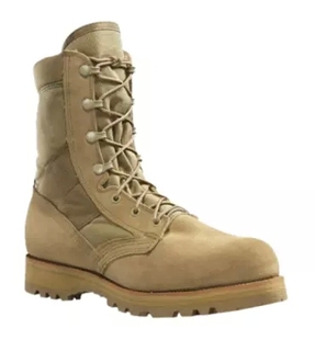 军版原品美国百丽Belleville220 热带作战靴夏季美军军靴钢头沙靴