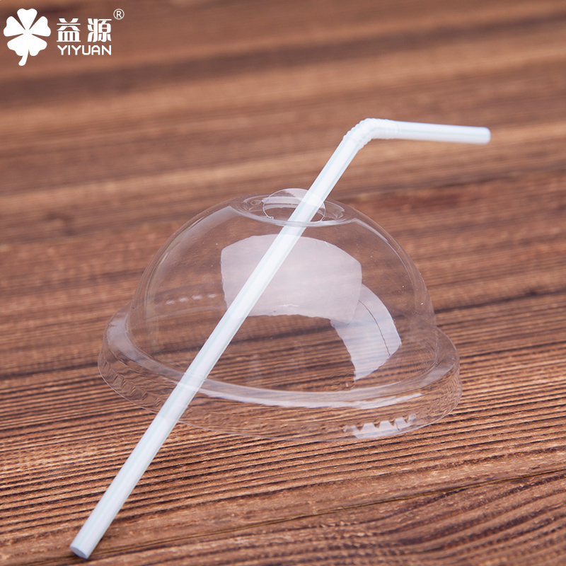 加厚95口径半球盖 一次性塑料奶茶杯果汁杯店用PVC盖子批發1000个|ruв категории посуда, кубок/кубок/чайник, герметичность кубок покрытия - от Buy2taobao.com для оказания профессиональной услуги покупки агента Taobao