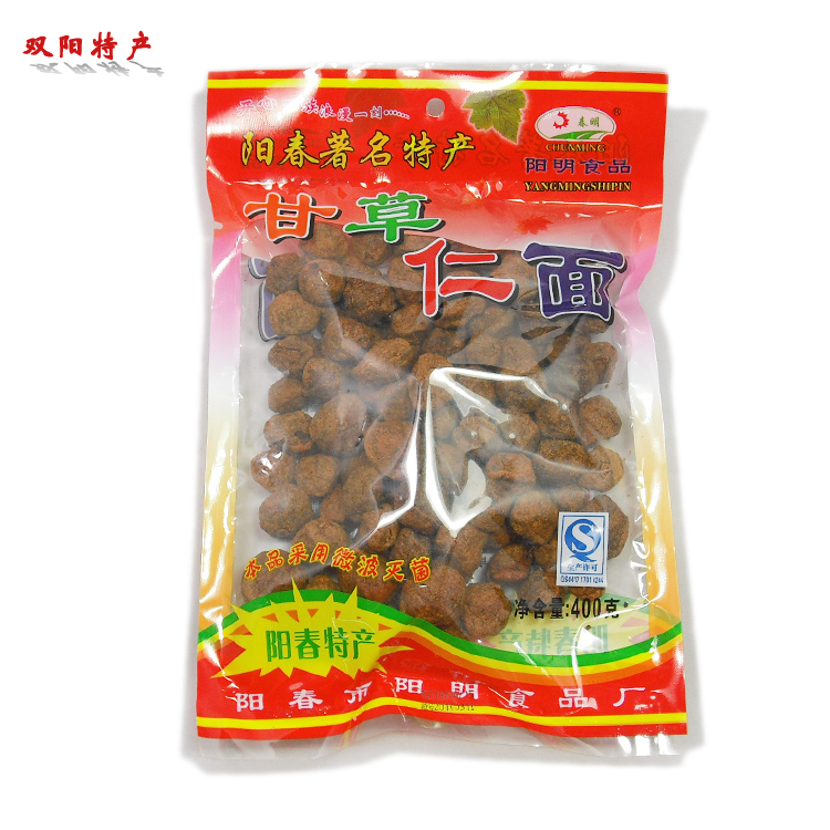 阳春特产阳明牌400g甘草仁面凉果零食满包邮在类目 零食/坚果/特产, 蜜饯/枣类/梅/果干, 陈皮中 - 来自Buy2taobao.com提供专业的淘宝代购服务
