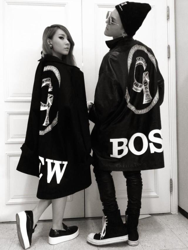 BIGBANG权志龙同款BOSS皮大衣嘻哈舞蹈GD长款DS演出服外套风衣潮