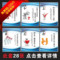 上下架计划:企业文化标语挂图励志公司海报墙贴画宣传口号装饰画贴纸 3D