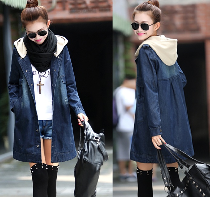 maternity dress Spring coat Large Korean Edition Fashion for pregnant women Chaqueta spring and autumn Mid length version Pregnant women jacket Windbreakerin the Maternity/Maternal supplies/Nutrition , Maternity , Coat/Windbreaker category - from Buy2taobao.com to provide professional Taobao agent buy service