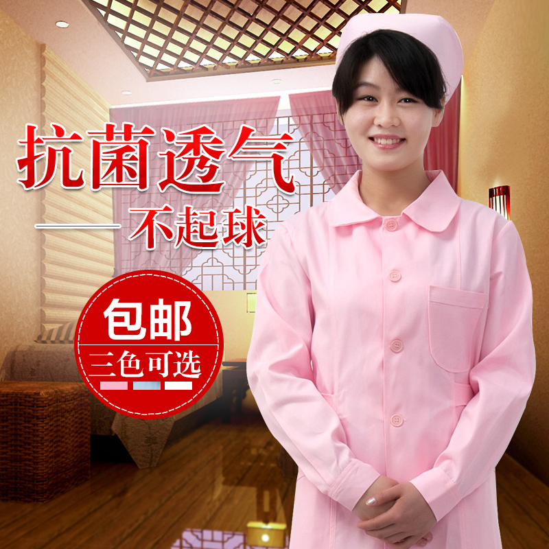 Long nurse Doll collar Winter clothes thickening Doctor's overall Nurse pants Doctors serving Beauty services Pharmacy coverallin the Women's clothing/Boutique , Set/Student uniforms/Work uniforms , Medical uniforms category - from Buy2taobao.com to provide professional Taobao agent buy service