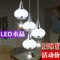 上下架计划:led餐厅灯吊灯现代简约创意个性水晶灯饭厅厨房楼梯餐吊灯具三头