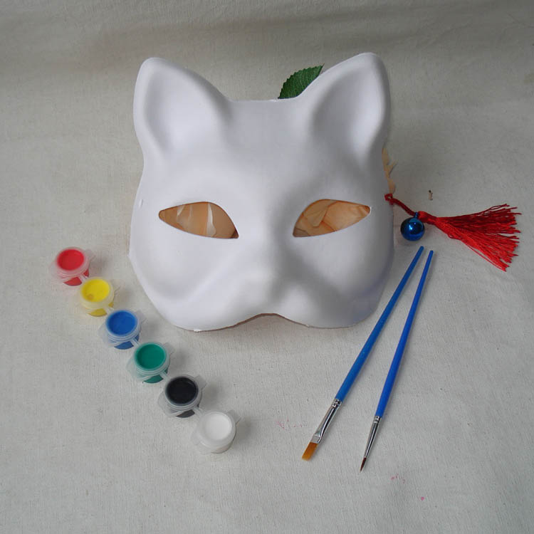 纸面具白胚纸浆面具猫脸脸谱化妆舞会面具万圣节纸浆特价包邮儿童在类目 模玩/动漫/周边/cos/桌游, 聚会/魔术用品, 聚会用具/装饰, 面具中 - 来自Buy2taobao.com提供专业的淘宝代购服务
