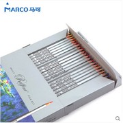 marco马可72色彩色，铅笔7100-243648色绘画油性彩铅纸盒装