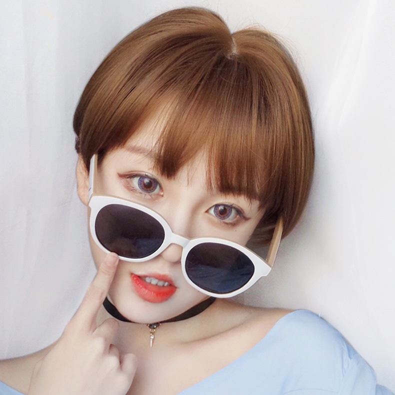 With wig Short hair bobo head the republic of korea atmosphere Bangs Short hair Straight hair True hair natural lifelikein the Hair Care/Wig , Wig , Whole wig category - from Buy2taobao.com to provide professional Taobao agent buy service