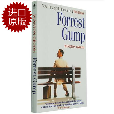 特價促銷 英文原版暢銷小說 FORREST GUMP 阿甘正傳在類目 書籍/雜誌/報紙, 進口原版書(含港臺), 小說類原版書中 - 來自Buy2taobao.com提供專業的淘寶代購服務