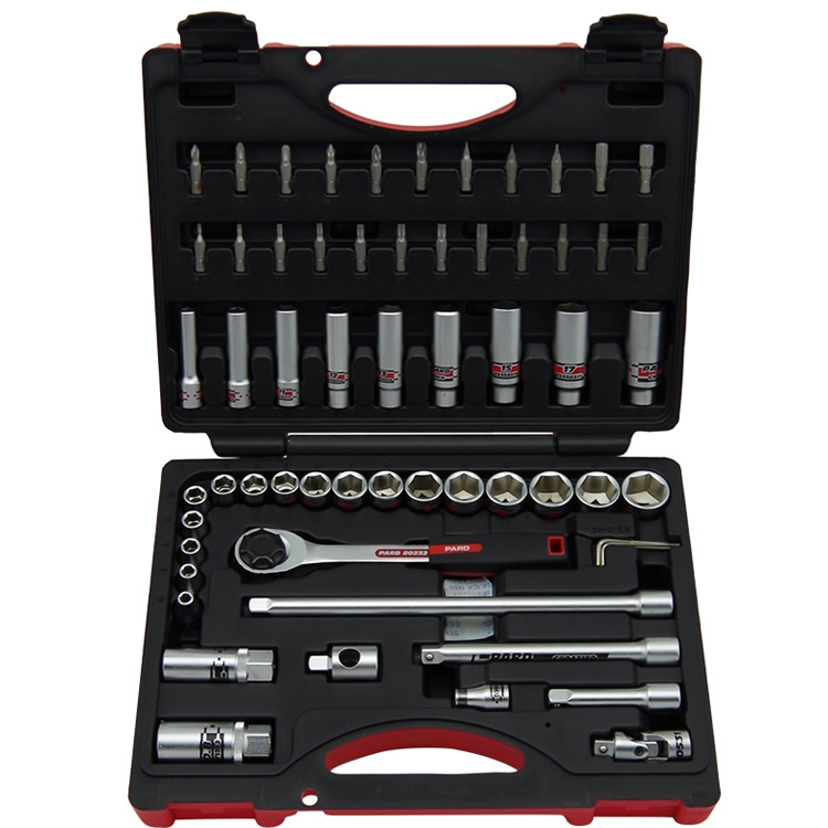 PARD 62pcs 3/8 棘轮扳手 套筒 组合套装 转接头 延长杆 万向接头在类目 五金/工具, 手动工具, 工具组合套装, 组合套装中 - 来自Buy2taobao.com提供专业的淘宝代购服务