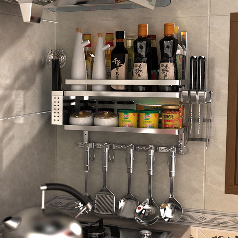 In Phoenix kitchen 304 Stainless steel Shelf Wall hanger Kitchenware Storage rack Tool carrier Storage racks Spice rackin the Kitchen/Cooking utensils , Kitchen Gadgets/Kitchen storage , Kitchen storage rack/Kitchen Shelf , Kitchen Shelf/Angle Brackets category - from Buy2taobao.com to provide professional Taobao agent buy service