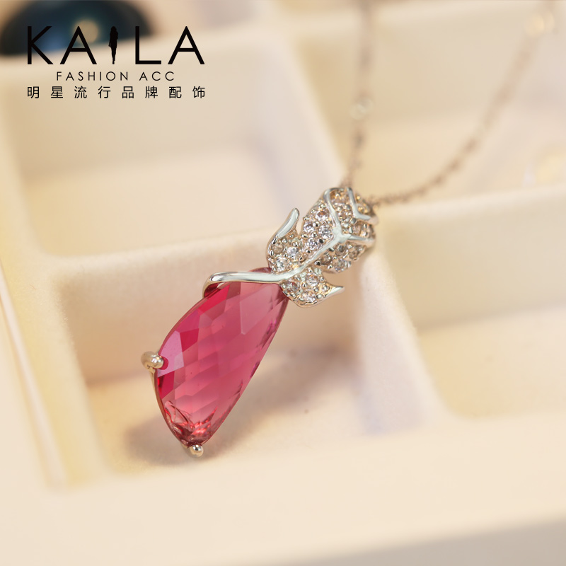KAiLA 薩曼莎的吻項鏈女 短款 925銀鑲鑽鎖骨鏈 時尚韓版在類目 飾品/流行首飾/時尚飾品新, 項鍊中 - 來自Buy2taobao.com提供專業的淘寶代購服務