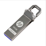 HP惠普优盘x750w 64g金属防水便携u盘USB3.0高速商务 钥匙扣设计