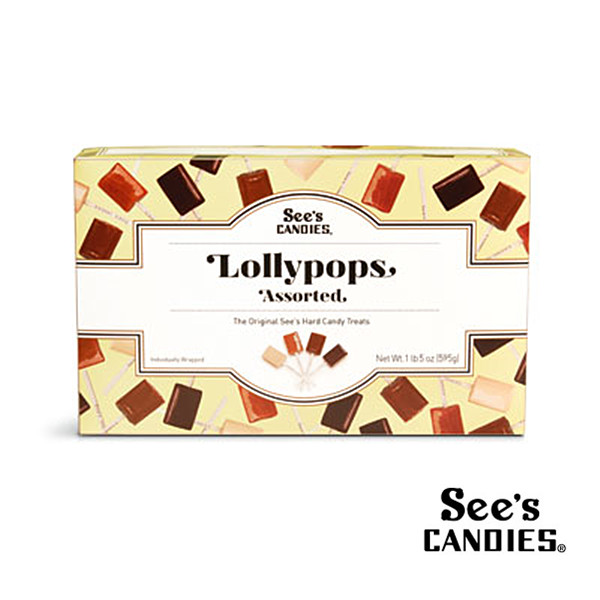 现货美国See's candies sees 棒棒糖see s 4口味时思棒棒糖果595g在类目 零食/坚果/特产, 糖果零食/果冻/布丁, 糖果中 - 来自Buy2taobao.com提供专业的淘宝代购服务