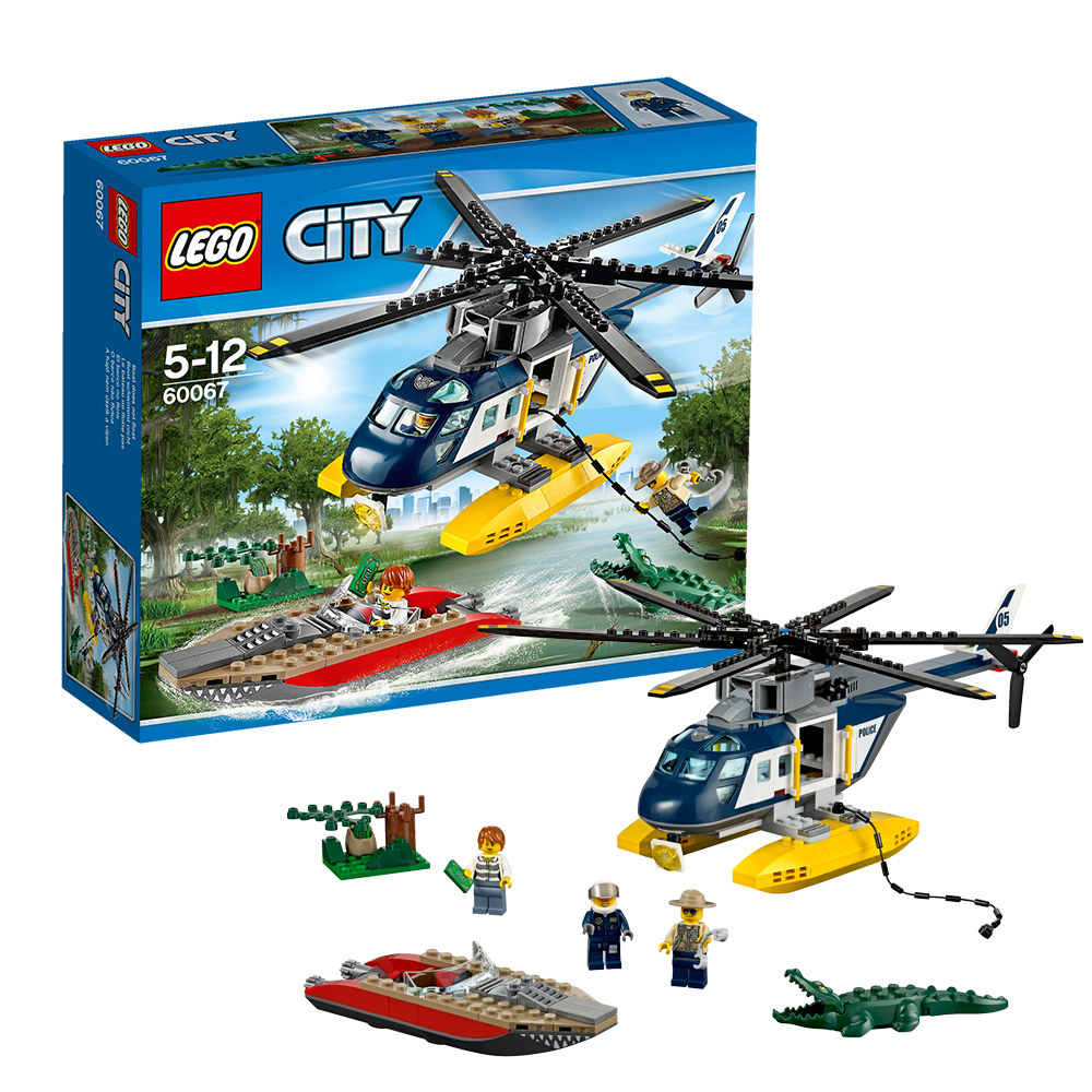 乐高城市组60067直升机追踪LEGO CITY 积木玩具益智拼插
