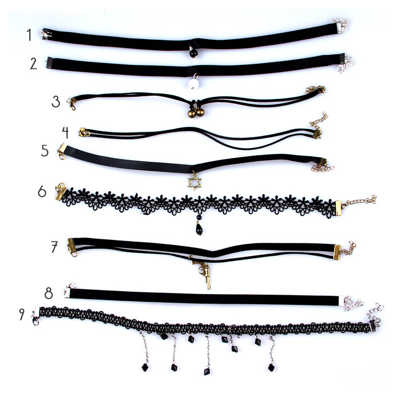 Japan and South Korea Simplicity fashion Harajuku Velvet belt Lace Retro Neck strap A collar for a horse have cash less than that is registered in the accounts Necklace clavicle Necklacein the Accessories/Fashion Jewelry, Necklace category - from Buy2taobao.com to provide professional Taobao agent buy service