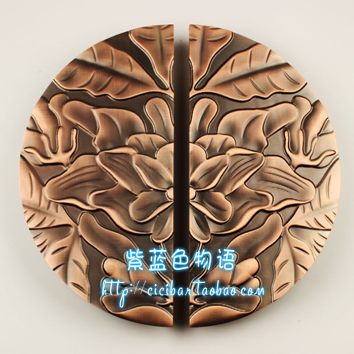 Lotus gate handle Glass door handle Wooden door handles European big hand Chinese style Antique handlein the Basic building materials , Home Hardware , Handle , Handle category - from Buy2taobao.com to provide professional Taobao agent buy service
