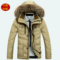 上下架计划:优衣库羽绒服男中长款加厚棉服大毛领2014冬韩版青年大码修身男装