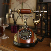 美式复古电话机摆件高档家居饰品，欧式家用创意，客厅古董摆设工艺品