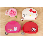 韩国进口 Hello Kitty 凯蒂猫 卡通PU零钱包 零钱袋 小卡包