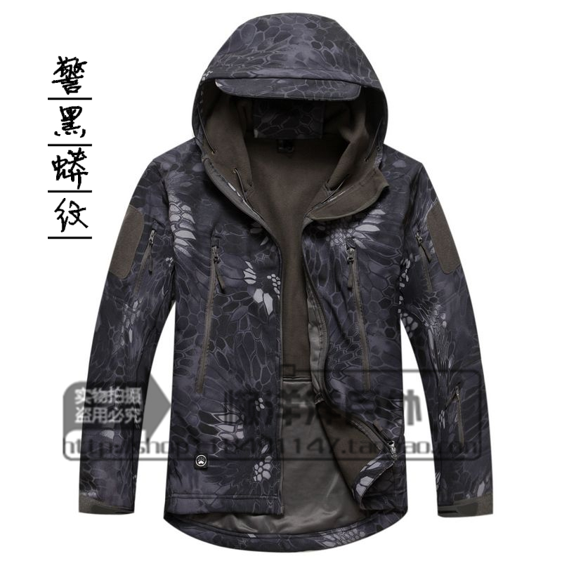 鲨魚皮軟殼沖鋒衣 男戶外沖鋒衣TAD戰術抓絨衣 防水防風保暖外套在類目 戶外/登山/野營/旅行用品, 戶外服裝, 軟殼衣褲, 軟殼衣中 - 來自Buy2taobao.com提供專業的淘寶代購服務