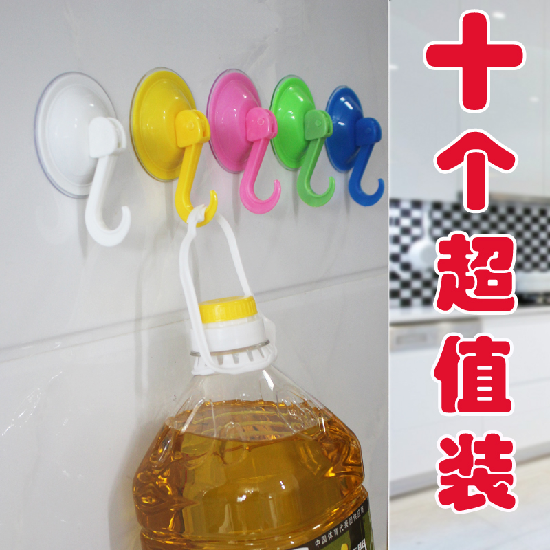 Strength Sucker hook kitchen Sticking hook vacuum Wall Bathroom tiles Wall hanging TOILET towel Plastic hookin the Storage consolidation , Family finishing equipment , Hook/Sticky hooks category - from Buy2taobao.com to provide professional Taobao agent buy service