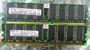 三星 金条 PC3200U-30331-E0 DDR400 1G 台式机内存