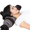 荞麦枕颈椎专用枕头全荞麦皮糖果枕保健护颈枕圆枕