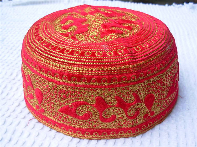 Muslim Wedding celebration Hat Hui Big red hat Jubilation week Hat Islamism Hui Muslim Hatin the Arts and crafts , Religious Crafts , Islam crafts category - from Buy2taobao.com to provide professional Taobao agent buy service