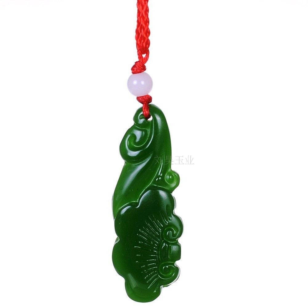 Xinjiang Wada Jasper Lifetime Ruyi Pendant Wada Sapphire Rich wishful Pendant Necklacein the Jewelry/Diamond/Jade/Gold , And nephrite , Choker category - from Buy2taobao.com to provide professional Taobao agent buy service