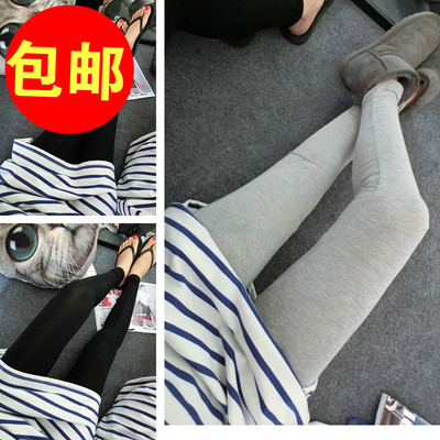 上下架计划:YY潮流*2014秋季新品女装  弹力紧身显瘦棉打底裤 纯色百搭款包邮