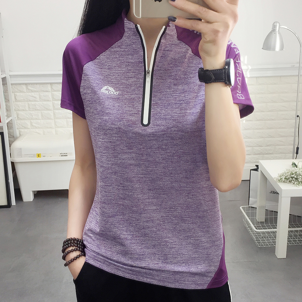 outdoors Stand collar Quick drying summer Short sleeved Elastic force Sweat ventilation Light and thin Mountaineering run half sleevein the Outdoor/Mountaineer/Camping/Travel Goods , Outdoor clothing , Quick-drying underwear , Quick-drying T-shirt category - from Buy2taobao.com to provide professional Taobao agent buy service