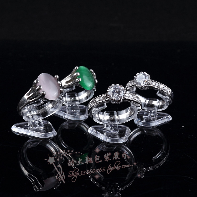 transparent Plastic Ring Display rack Affordable Mini Softcover Ring care Ring Display Ring bracketin the Accessories/Fashion Jewelry, Jewelry storage , Jewelry display category - from Buy2taobao.com to provide professional Taobao agent buy service