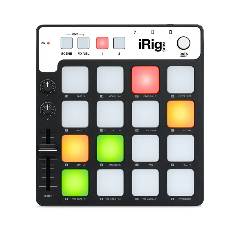 IK Multimedia iRig Pads MIDI Groove 控制器