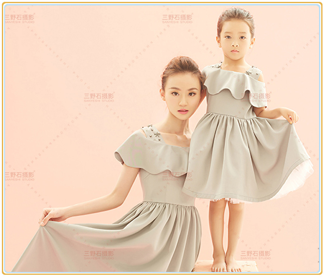 2016年展会新款母女服装 新款亲子摄影拍照服装 母女亲子摄影服装在类目 童装/婴儿装/亲子装, 其它中 - 来自Buy2taobao.com提供专业的淘宝代购服务
