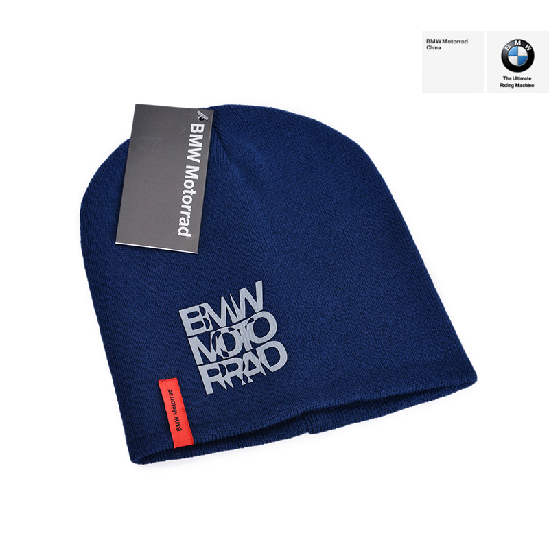 宝马/BMW官方旗舰店  BMW MOTORRAD LOGO 标志时尚毛线帽